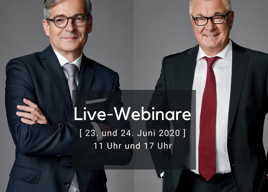 LIVE WEBINARE ZBI Führungsebene
